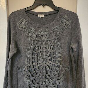 Love Riche Grey Top